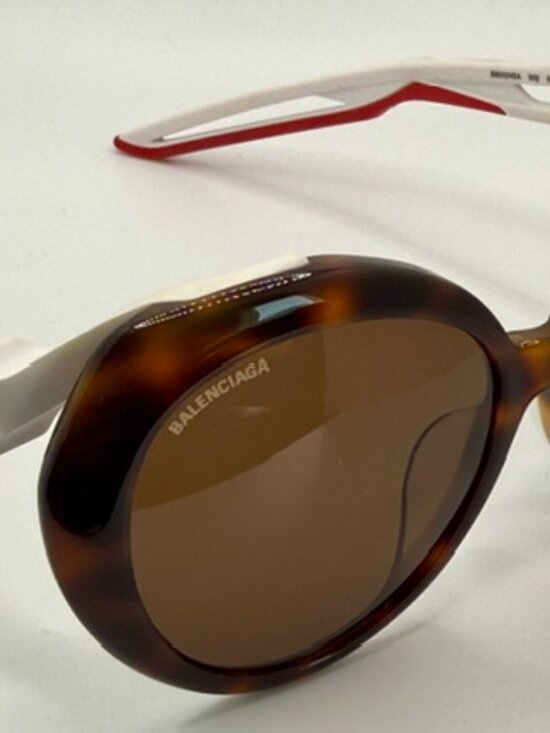 NEW BALENCIAGA BB0024S 002 HAVANA AUTHENTIC SUNGLASSES 56-16-135 JAPAN W/CASE main image 8